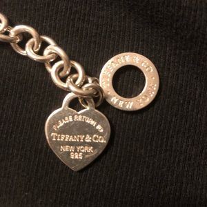 Tiffany heart bracelet